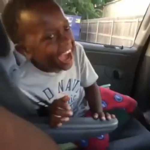 Kid Laughing In Car Meme Download